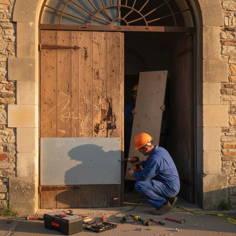Cathedral Door Repair