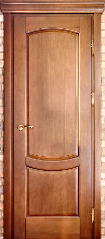 Mahogany Door Installation