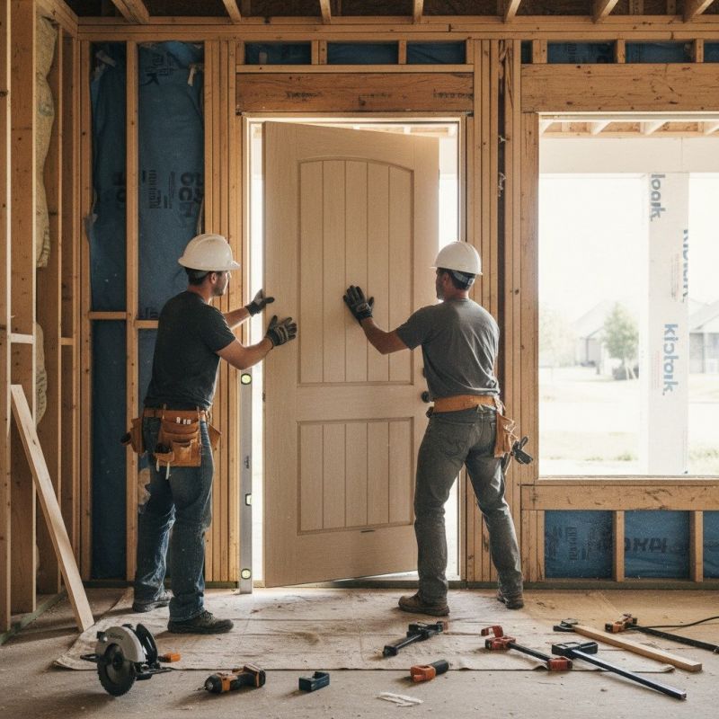 Maple Door Installation